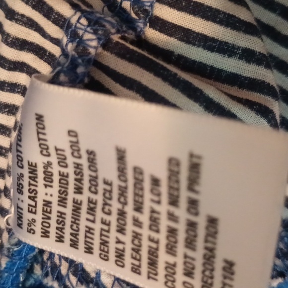 Crown And Ivy Ladies Blue Top - Picture 4 of 5